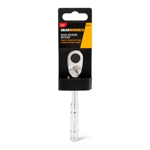 GearWrench 87201 1/4" Drive 72-Tooth Quick Release Ratchet