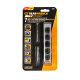 GearWrench 87911 7-Piece 1/4" & 3/8" Drive Metric Bolt Biter Impact Extraction Socket Set - 5