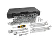 GearWrench 89058 110 Pc. 1/4", 3/8" & 1/2" Drive 6 & 12 Point Standard & Deep SAE/Metric Mechanics Tool Set