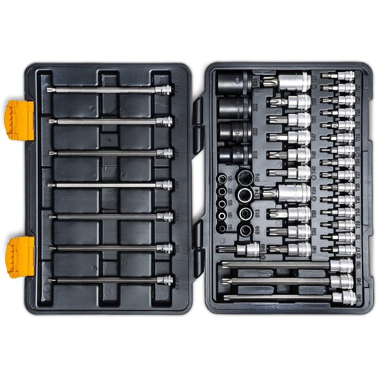 GearWrench 89087 49 PC. Metric/SAE Torx Bit Set 1/4", 3/8", 1/2" - 8