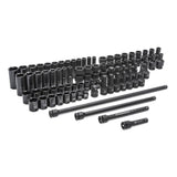GearWrench 89093 3/8" Drive Master Impact Socket Set (80 Piece)