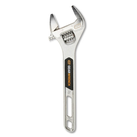 GearWrench 89751 6" Chrome Adjustable Wrench 1" Jaw Capacity