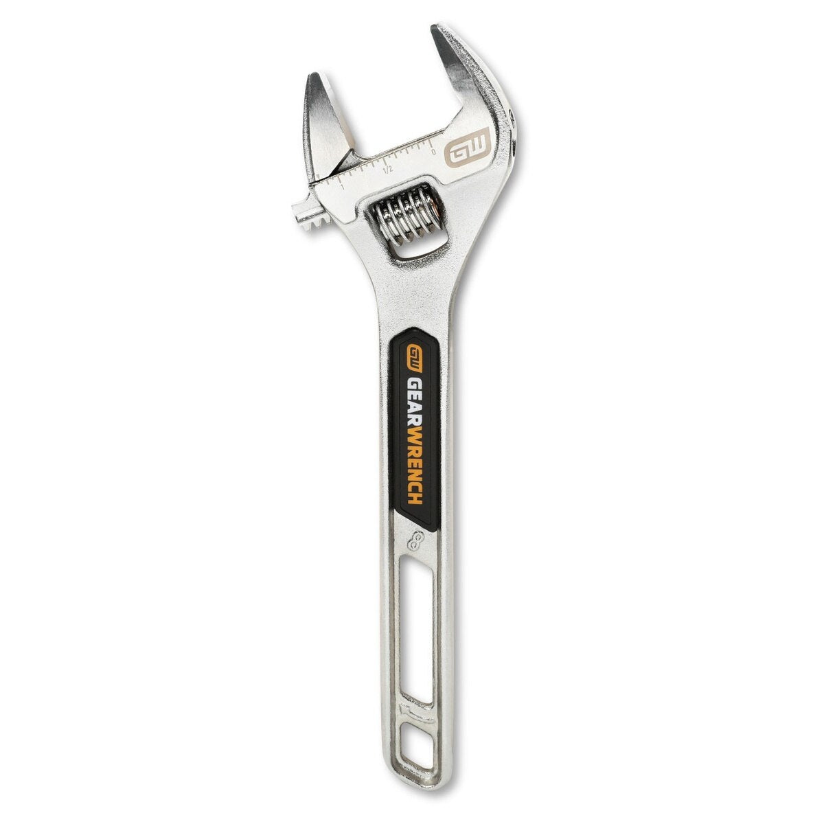 GearWrench 89752 8" Chrome Adjustable Wrench 30mm Jaw Capacity