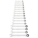 GearWrench 9416 16 Pc. 72-Tooth 12 Point Ratcheting Combination Metric Wrench Set