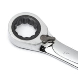 GearWrench 9602N 16 Pc. 72-Tooth 12 Point Reversible Ratcheting Combination Metric Wrench Set - 4
