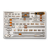 GearWrench GSXMTSKITA 1/4" 3/8" and 1/2" Drive 120XP Mechanics Tool Set with Premium Foam Trays (132 Piece) - 3