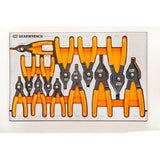 GearWrench GSXMTSKITC Premium Snap Ring Pliers Set with Foam Storage Trays (20 Piece) - 3