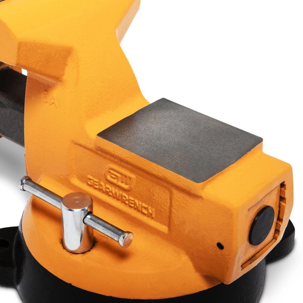 GearWrench GWBVA6 6" Mechanic's Bench Vise with Anvil - 6