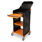 GearWrench GWDCART Diagnostic Mobile Workcenter Cart with Lockable Lid and Drawer