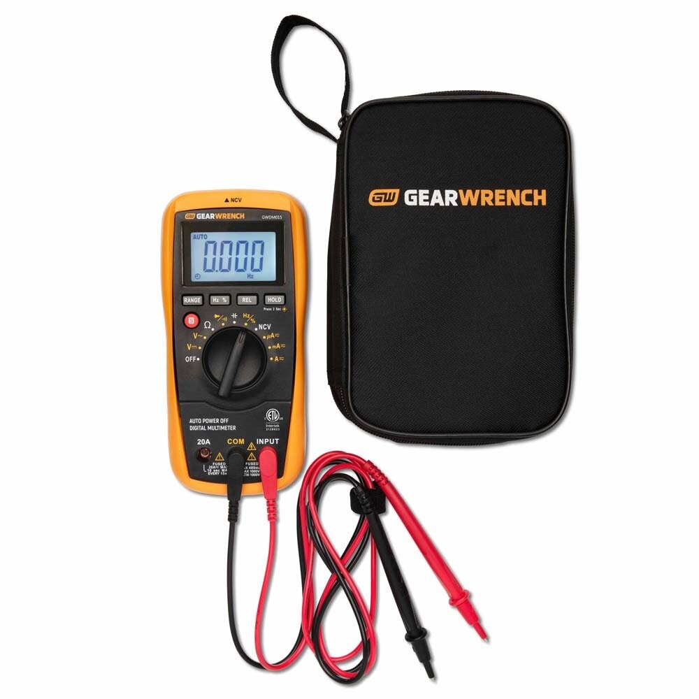 GearWrench GWDM015 Technicians True RMS Digital Multimeter - 3