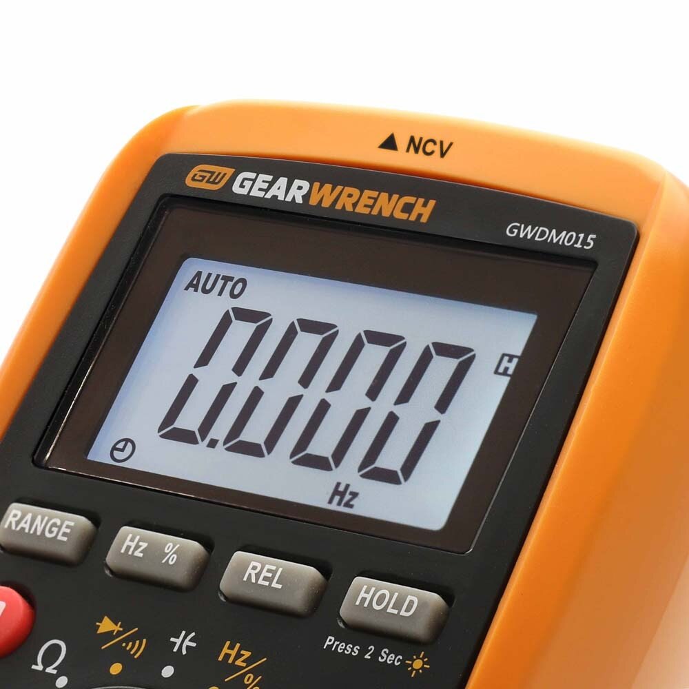 GearWrench GWDM015 Technicians True RMS Digital Multimeter - 6