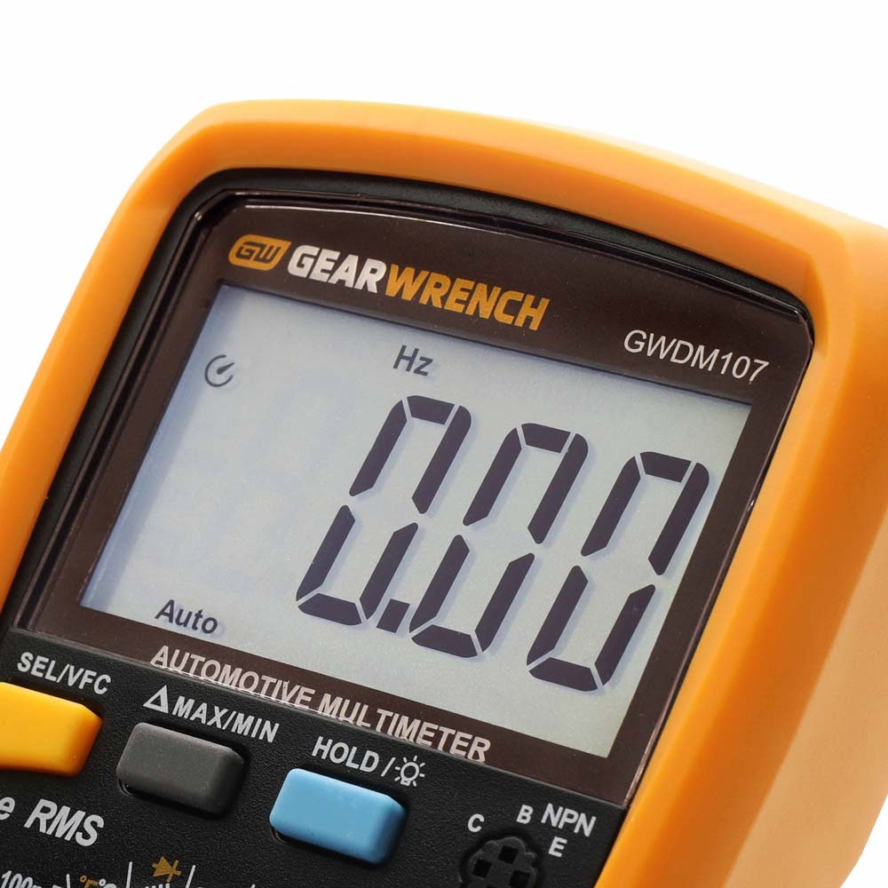 GearWrench GWDM107 Automotive Pro True RMS Digital Multimeter - 5