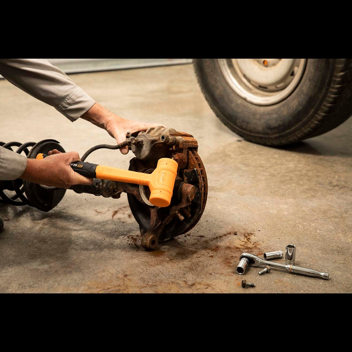 GearWrench GWH5PCMS Mixed Hammer Set in Foam Storage Tray (5 Piece) - 7