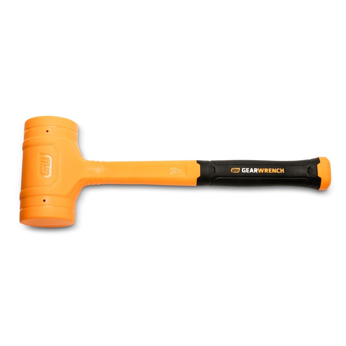 GearWrench GWHDB56 56 oz Dead Blow Hammer with Steel Shot Core and Polyurethane Coating 14.6" Length
