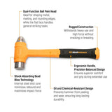 GearWrench GWHDBBP16 16 oz Dead Blow Ball Pein Hammer 12.75" Overall Length - 2
