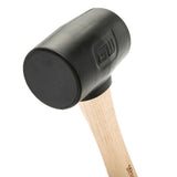 GearWrench GWHWRM16 16 oz Non-Marring Rubber Mallet with Hickory Handle 13" Length - 3