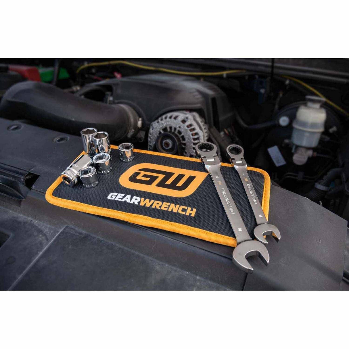 GearWrench GWMAGMAT126 12" X 6" High Strength Magnetic Tool Mat - 6