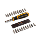 GearWrench GWMBS39XPS 1/4" Drive 120XP MicroDriver Set with Locking Flex Head Ratchet and Stubby Sockets (39 Piece) - 5