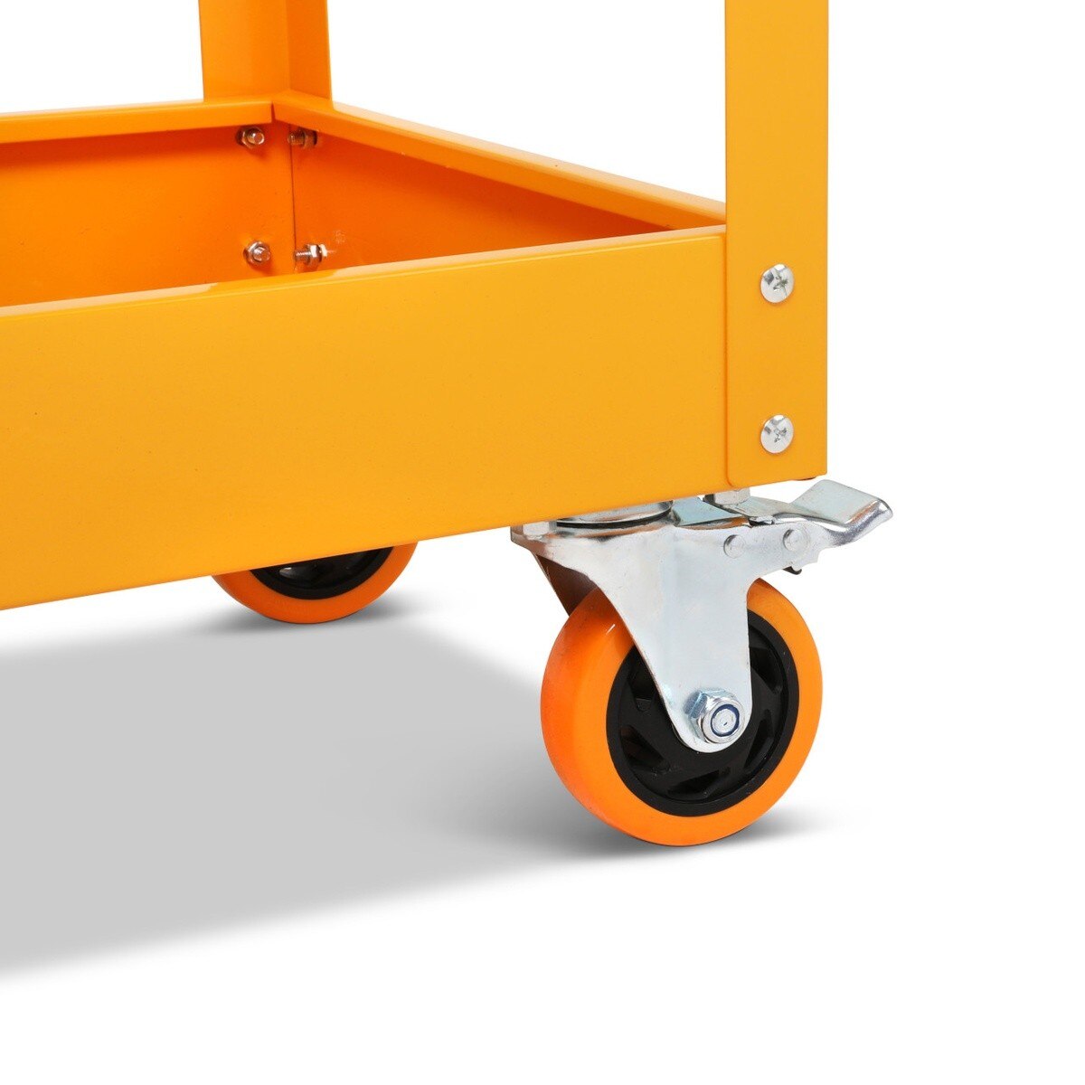 GearWrench GWMSC 36" 2 Shelf Steel Automotive Utility Cart with Locking Casters - 5