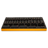 GearWrench GWMSISKHMM 3/8 in and 1/2 in Drive 6 Point Metric Standard and Deep Hi-Viz Impact Socket Set with Foam Storage Tray 20.25 in x 13.5 in x 2.0 in (68 Piece) - 3