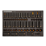 GearWrench GWMSISKHMM 3/8 in and 1/2 in Drive 6 Point Metric Standard and Deep Hi-Viz Impact Socket Set with Foam Storage Tray 20.25 in x 13.5 in x 2.0 in (68 Piece) - 4