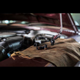 GearWrench GWMSISKHSAE 3/8 in and 1/2 in Drive 6 Point SAE Hi-Viz Impact Socket Set with Foam Tray (54 Piece) - 7