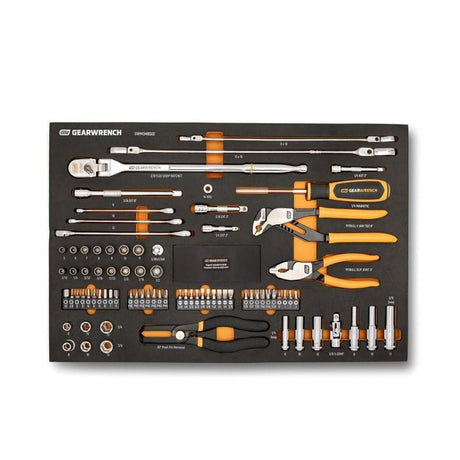 GearWrench  GWMSMBS02 82 Piece 120XP Automotive Tool Set in Foam Storage Tray