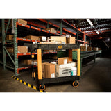 GearWrench GWPSCS 40" 2-Shelf Heavy Duty Utility Cart with Locking Casters - 6