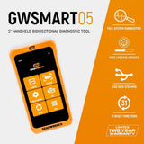 GearWrench GWSMART05 5" Handheld Bidirectional Diagnostic Tool with Full System Diagnostics - 2