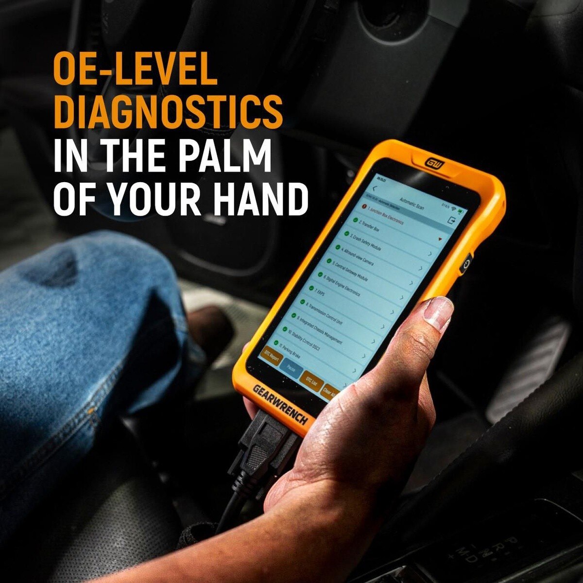 GearWrench GWSMART05 5" Handheld Bidirectional Diagnostic Tool with Full System Diagnostics - 5