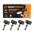 GearWrench GWTPMSM4PK Dual Frequency Universal Programmable Metal TPMS Sensor (4 Pack)