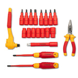 GearWrench GWVDE20 3/8" Drive VDE Insulated Tool Set with Blow Mold Case (20 Piece Set) - 4