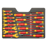 GearWrench GWVDE39 VDE Insulated Tool Set Rated 1000V with Blow Mold Case (39 Piece Set) - 4