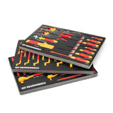GearWrench GWVDE72 VDE Insulated 1/4" and 3/8" Drive Tool Set for Electrical Work (72 Piece Set) - 6
