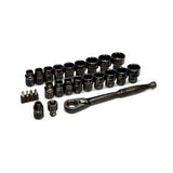 GearWrench GWX6PT25 25 Piece 3/8" Drive Pass-Thru Ratchet and Socket Set