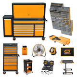 GearWrench MEGAMOD1331 MEGAMOD Mechanics Tool Set with Modular Foam Trays, Storage Units and Shop Equipment (1331 Piece)