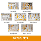 GearWrench MEGAMOD1331 MEGAMOD Mechanics Tool Set with Modular Foam Trays, Storage Units and Shop Equipment (1331 Piece) - 6