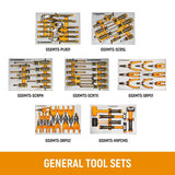 GearWrench MEGAMOD1331 MEGAMOD Mechanics Tool Set with Modular Foam Trays, Storage Units and Shop Equipment (1331 Piece) - 8