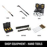 GearWrench MEGAMOD1331 MEGAMOD Mechanics Tool Set with Modular Foam Trays, Storage Units and Shop Equipment (1331 Piece) - 11