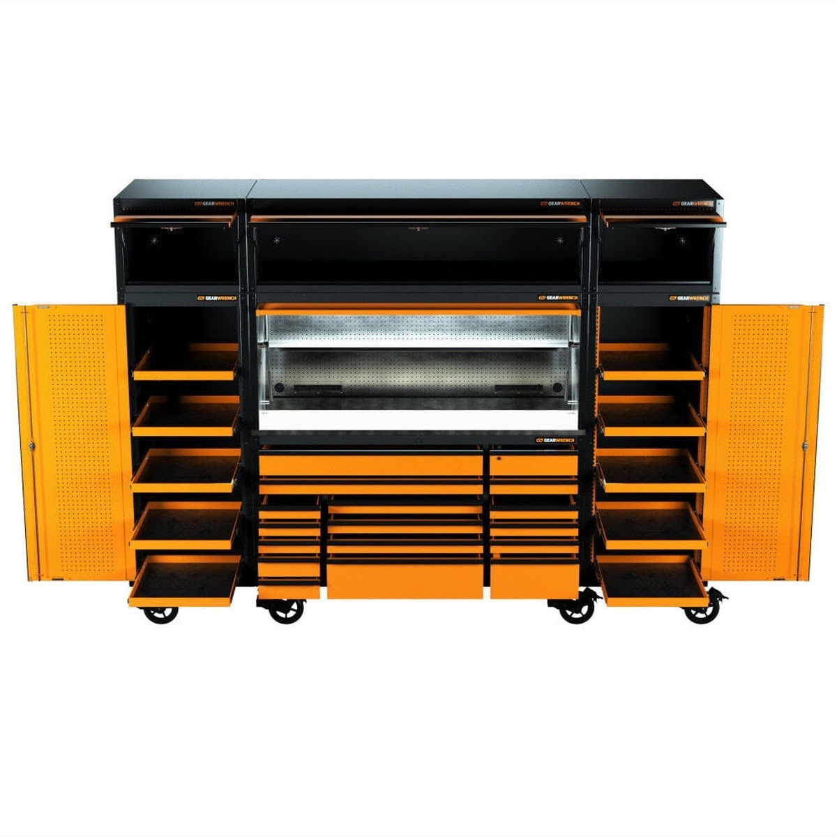 GearWrench MEGAMOD1858 1858 Piece Mechanics Tool Set with Modular Foam Trays Tool Storage and Shop Equipment (1 Set) - 3