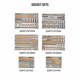 GearWrench MEGAMOD873 873-Piece Master Technician Set in Modular Trays with Storage - 4