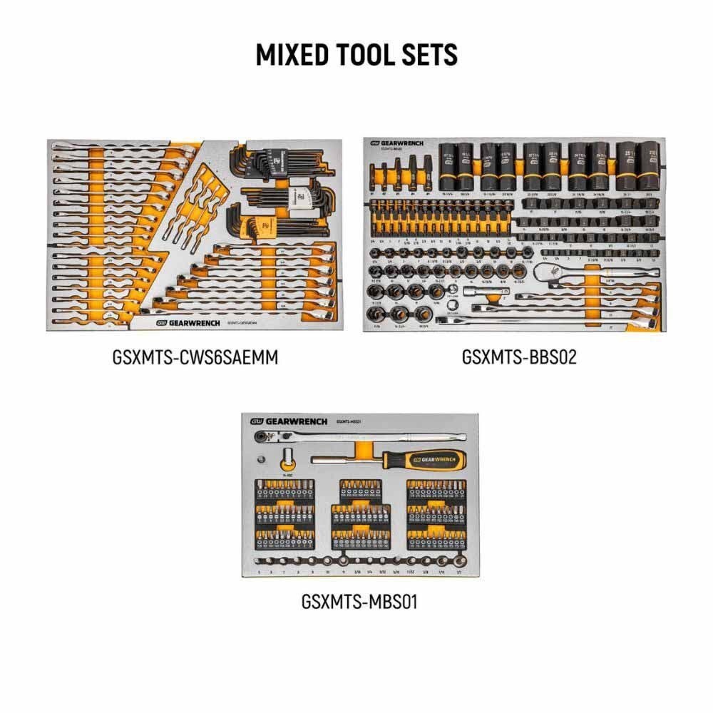 GearWrench MEGAMOD873 873-Piece Master Technician Set in Modular Trays with Storage - 5