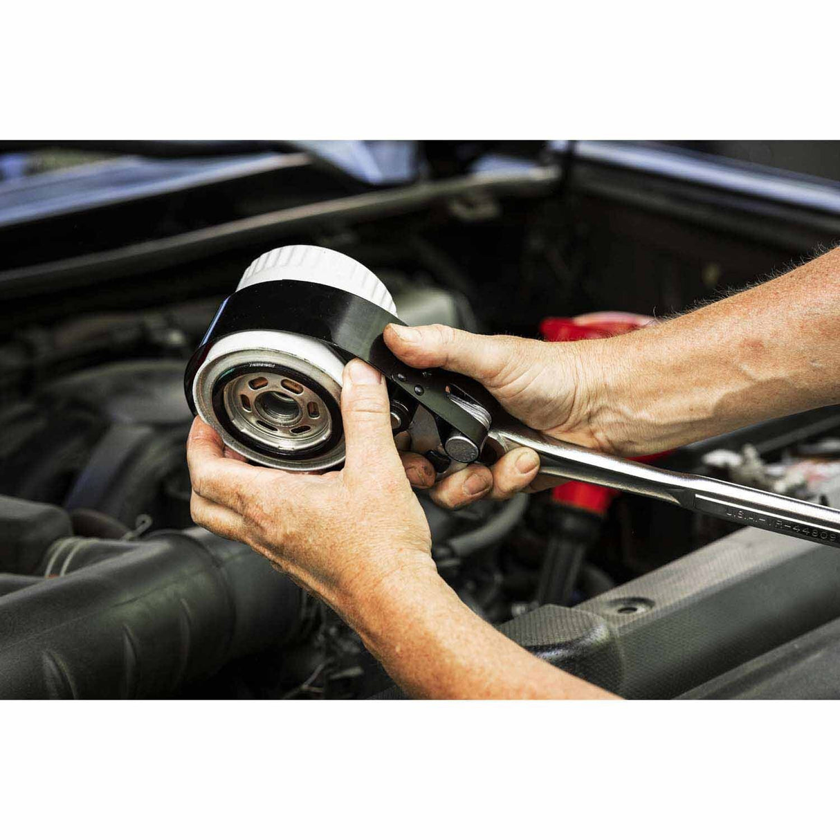 Gearwrench 2320D Heavy-Duty Oil Filter Wrench for Truck Filters - 4