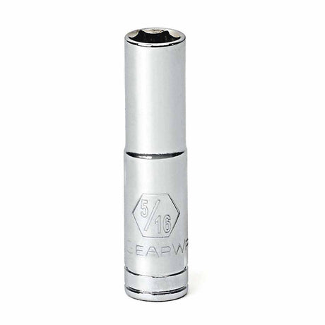 Gearwrench 80119 1/4" Drive 6 Point Deep SAE Socket 5/16"