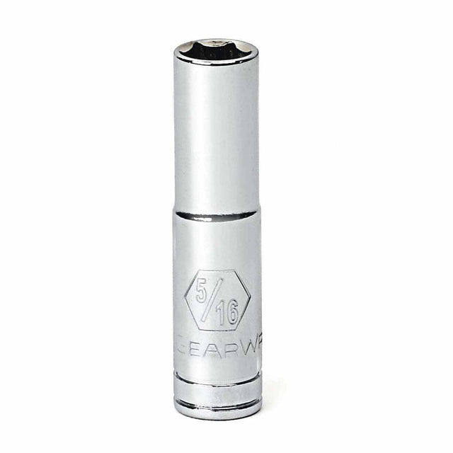 Gearwrench 80119 1/4" Drive 6 Point Deep SAE Socket 5/16"