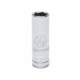 Gearwrench 80122D 1/4" Drive 6 Point Deep SAE Socket 7/16"