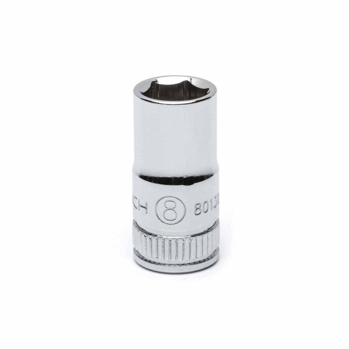 Gearwrench 80130 1/4" Drive 6 Point Standard Metric Socket 8mm