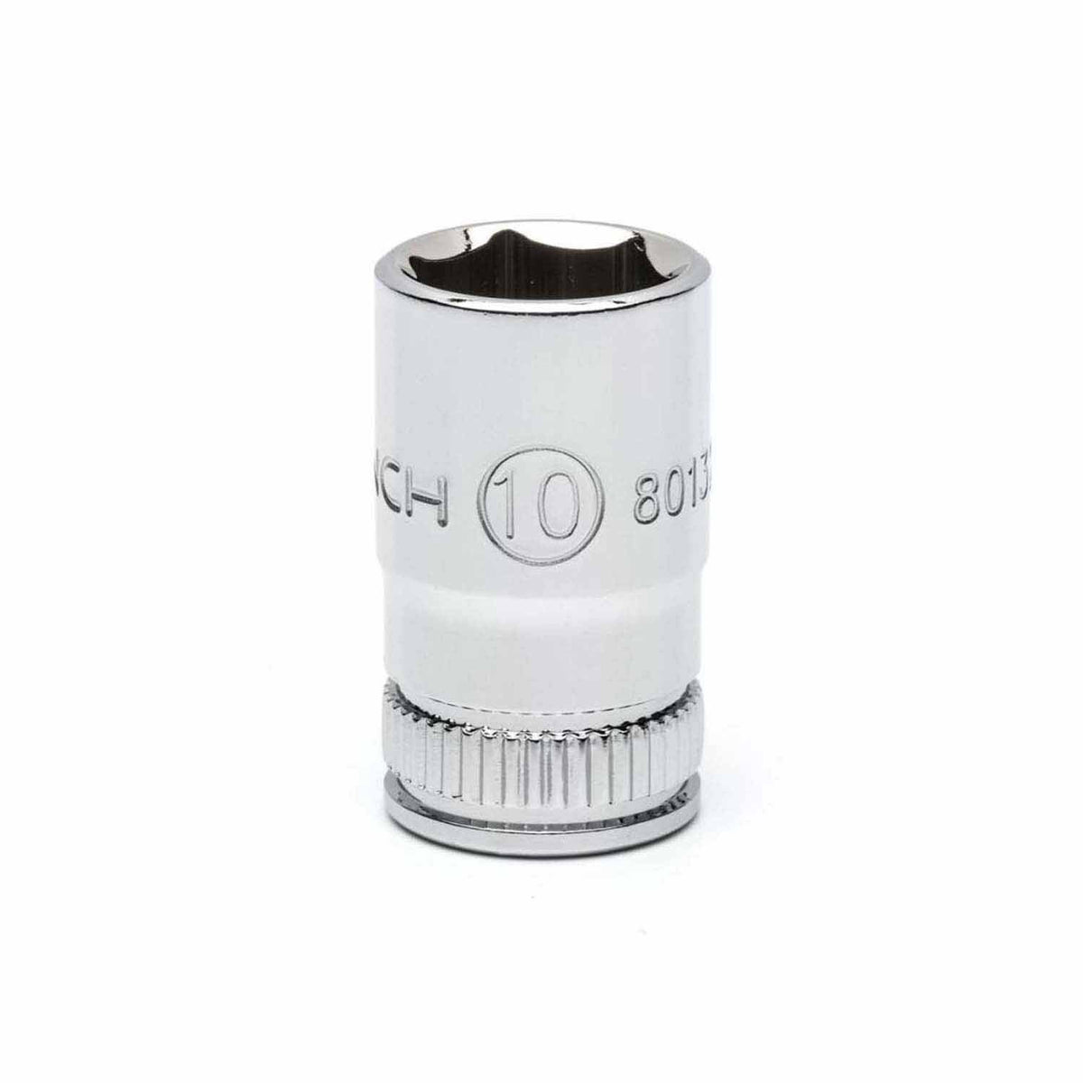Gearwrench 80132 1/4" Drive 6 Point Standard Metric Socket 10mm