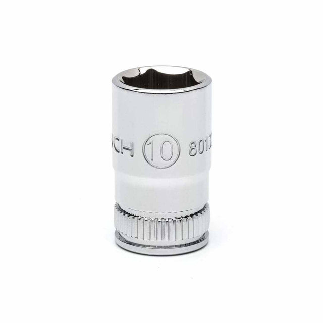 Gearwrench 80132 1/4" Drive 6 Point Standard Metric Socket 10mm