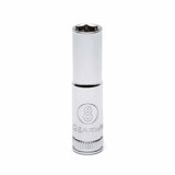 Gearwrench 80143 1/4" Drive 6 Point Deep Metric Socket 8mm
